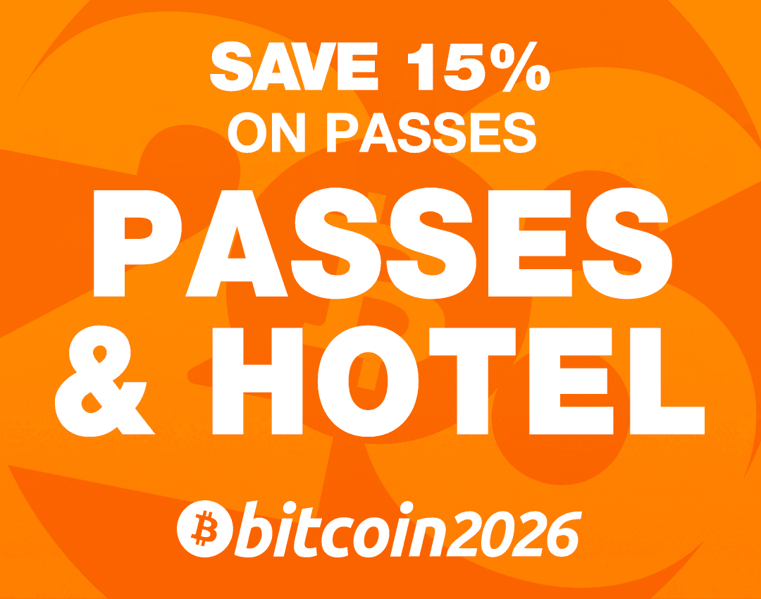 Bitcoin 2026 Pass and Hotel Packages | Jampack